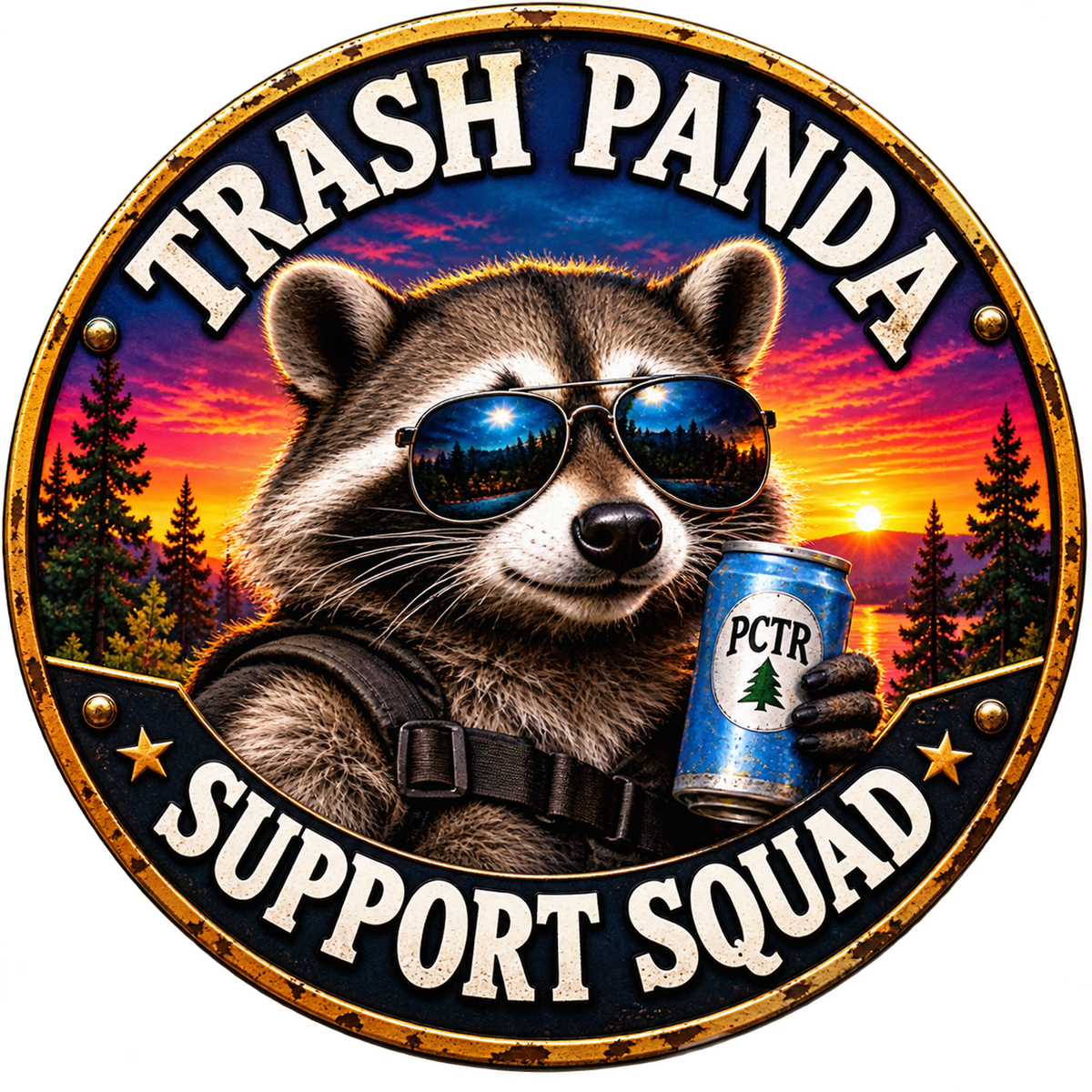 Trash Panda Support Squad